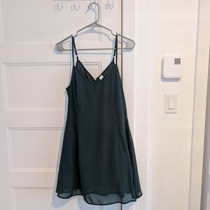 Simons/Dark Green Mini Dress Sz M